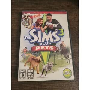 Sims 3 Plus Pets: Limited Edition (Windows/Mac, 2011) CIB